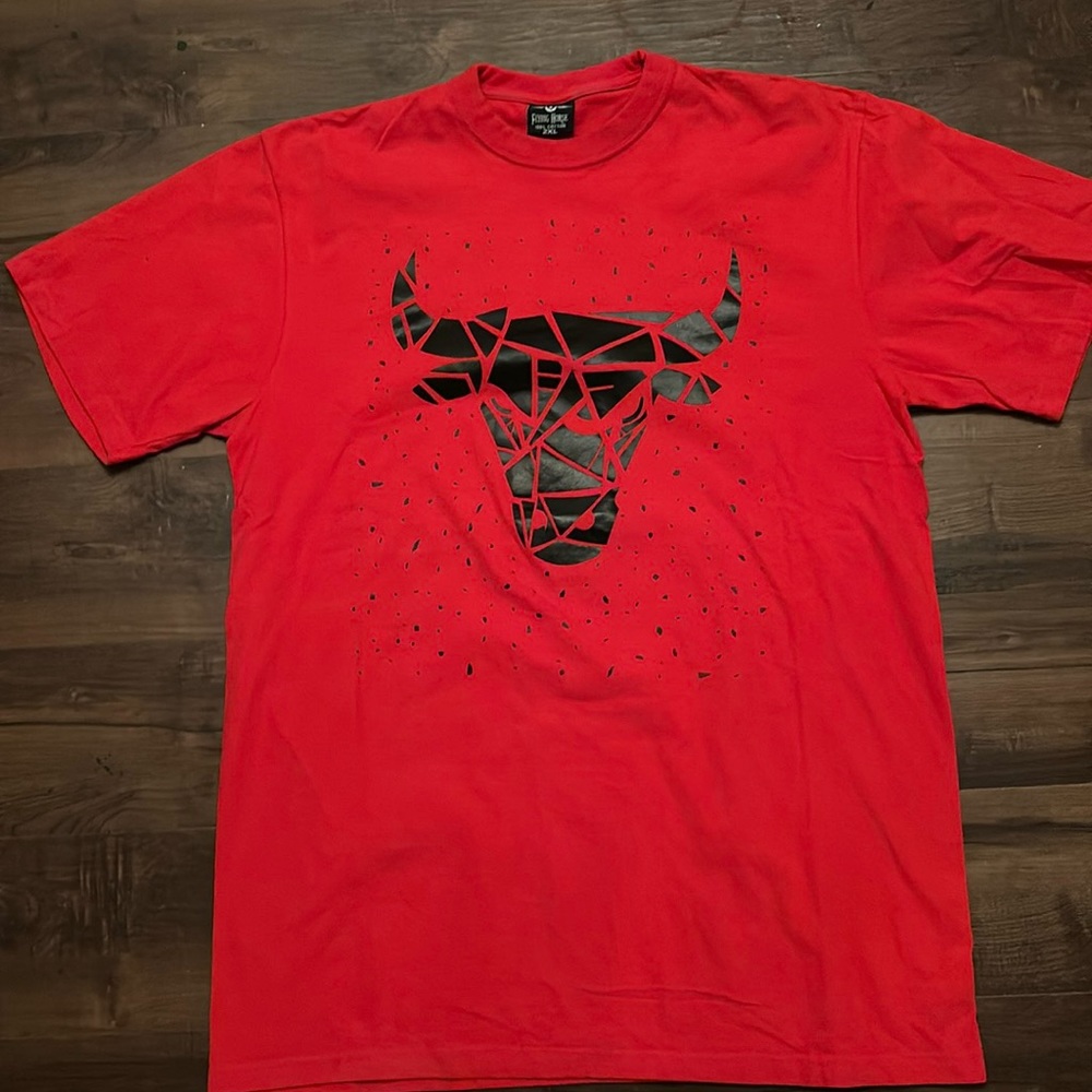 Flying Horse Bulls t shirt.